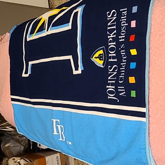 Tampa Bay Rays hooded baby towel New in package - Picture 5 of 6